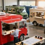 mobil mutfak kamyonları ve araçları imalatı