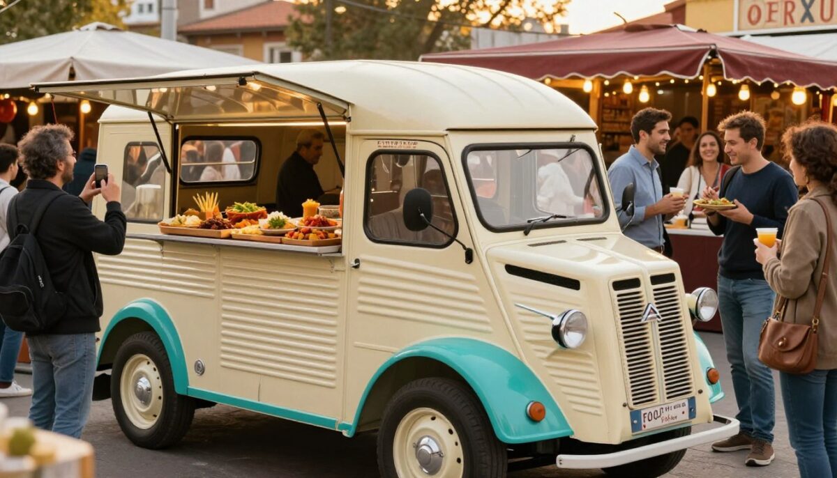 citroen type h food truck - Food Truck Türkiye | Mobil Yemek Kamyonlari citroen type h food truck